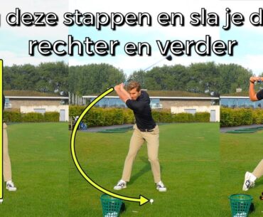 Volg deze stappen en sla je driver rechter en verder!