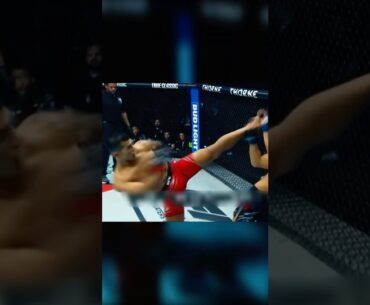 Seok Hyeon Ko’s Powerful Double Overhook Throw – #UFC Baku #MMA