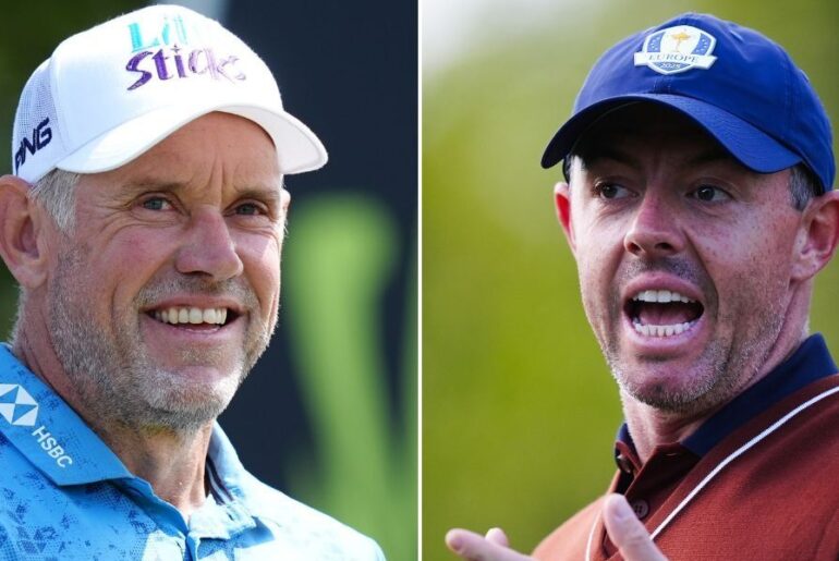 LIV Golf star Lee Westwood hits back at Rory McIlroy over rule change: 'He'll change his mind'