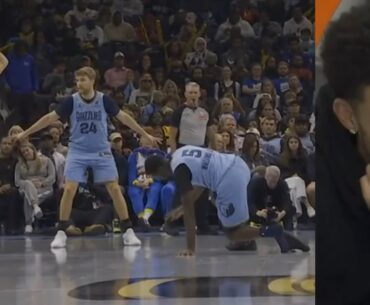 Luka Doncic broke Vince's ankles so bad his shoe came off and own teammate laughed 😂