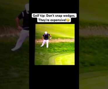 Patrick Reed SNAPS His Wedge After a Bad Chip 😳🔥