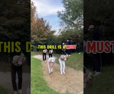 The Secret Drill for Perfect Bunker Shots!😳⛳️