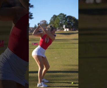 Amazing Golf Swing you need to see | Golf Girl awesome swing | Golf shorts | Kaelee Rene