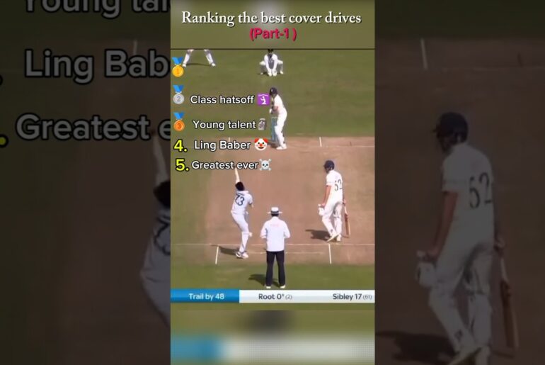 Ranking the best cover drives part 1 #shorts #cricket #viral