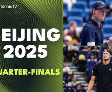 Medvedev vs Zverev, Sinner Battles Marozsan & More 🤩 | Beijing 2025 Highlights Quarter-Finals