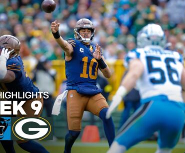 Carolina Panthers vs Green Bay Packers Game Highlights | 2025 NFL Season Week 9
