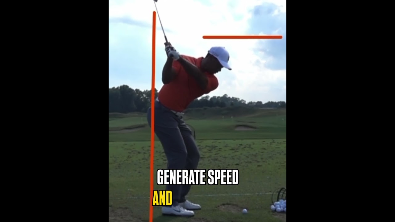 The Tiger Squat: How to Create Speed Like Tiger! #shorts #golftips The Tiger Squat: How to Create Speed Like Tiger! #shorts #golftips
