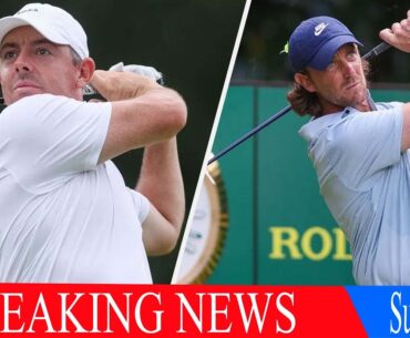 Tommy Fleetwood joint top with Aaron Rai as Marco Penge edges ahead of Rory McIlroy | Rydercup 2025