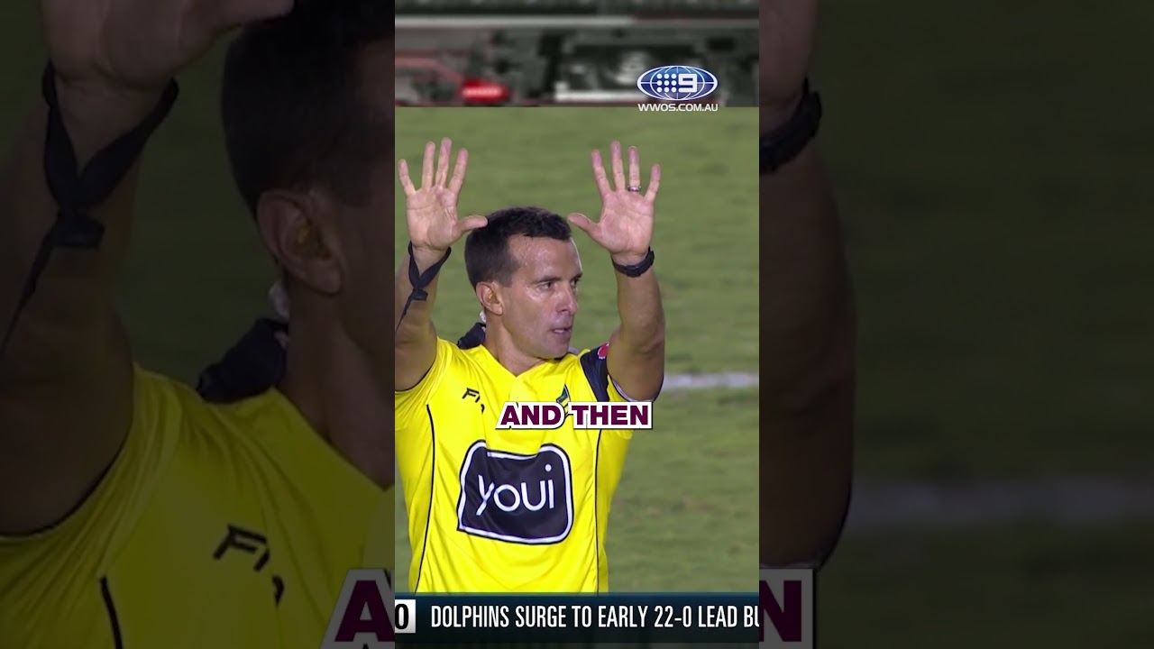 Gal got Cam GOOD about his sin bin! π #9WWOS #NRL #shorts Gal got Cam GOOD about his sin bin! π #9WWOS #NRL #shorts