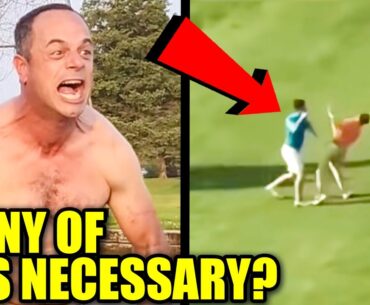 Things Take a SHARP Turn for the Worse on the Golf Course