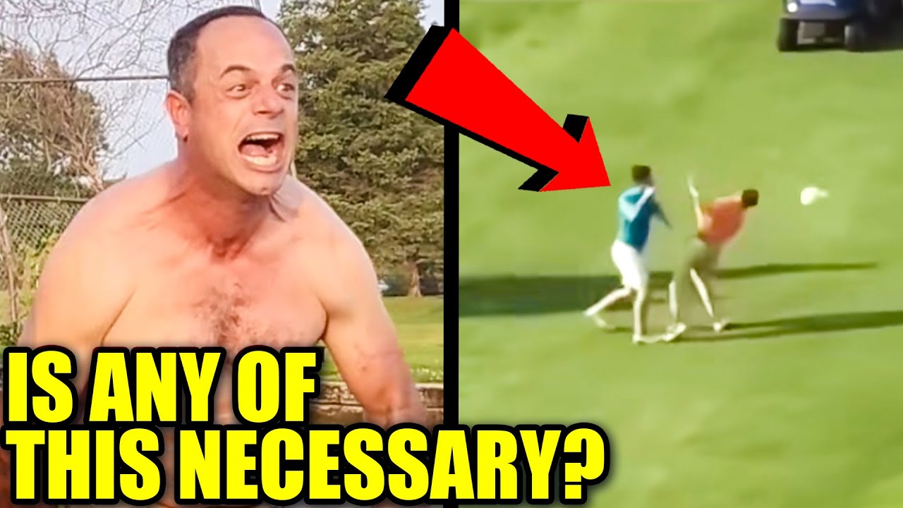 Things Take a SHARP Turn for the Worse on the Golf Course Things Take a SHARP Turn for the Worse on the Golf Course