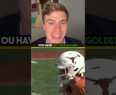 Why I can't Draft Mathew Golden