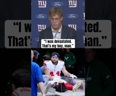 Jaxson Dart on Cam Skattebo’s injury 😔