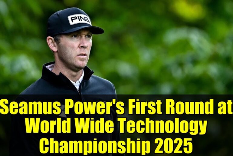 Seamus Power's First Round at World Wide Technology Championship 2025 | Golf Highlights