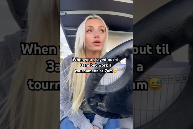 Played myself 🥲 #cartgirl #golf #golfgear #golfers #funny #golfer #golflife #golfgirls #tournament