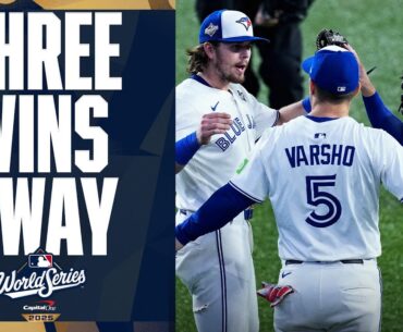 FINAL OUT: Blue Jays win their first World Series game since 1993!