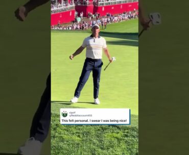 Rory McIlroy was FIRED UP in response to hecklers at Bethpage 🗣️