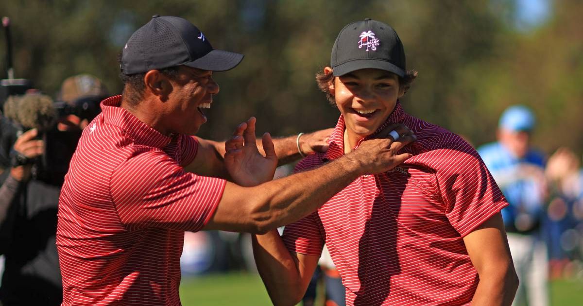 Charlie Woods bags prestigious golf honor dad Tiger earned over 30 years ago The Mirror US