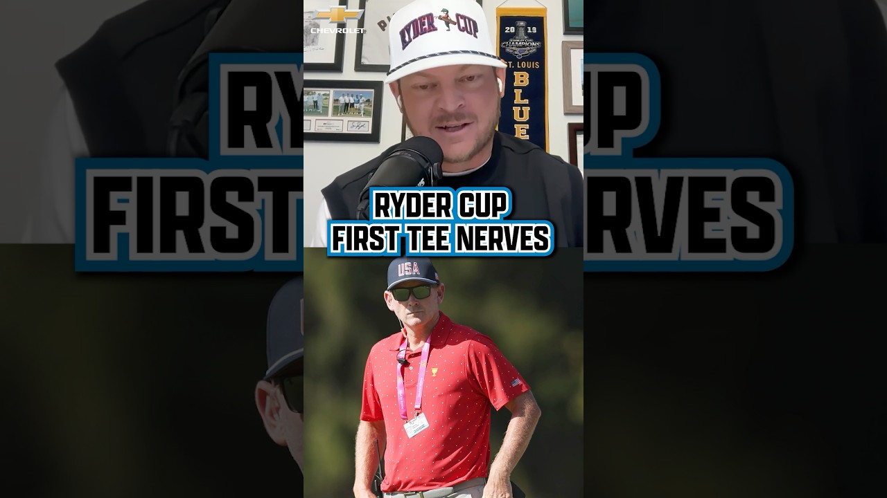 First tee at The Ryder Cup might be the most daunting shot in all of golf. @Chevrolet #Ad First tee at The Ryder Cup might be the most daunting shot in all of golf. @Chevrolet #Ad