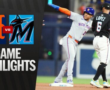 Mets vs. Marlins Game Highlights (9/26/25) | MLB Highlights
