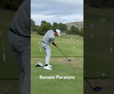 Renato Paratore driver Golf Swing #golf #golfer #slowmotion #golfswing ​⁠@DPWorldTour