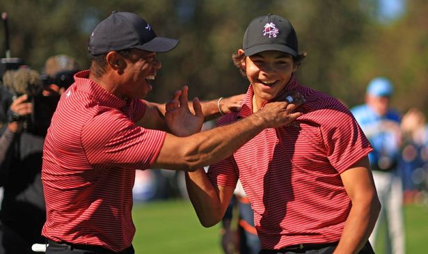 Charlie Woods has earned a place on the elite 2025 Rolex Junior All-America First Team