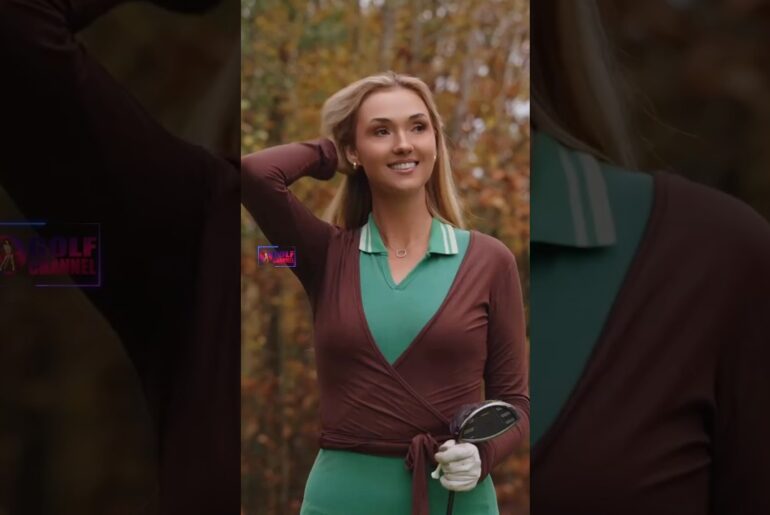 Amazing Golf Swing you need to see | Golf Girl awesome swing | Golf shorts | Sara Michelle Winter