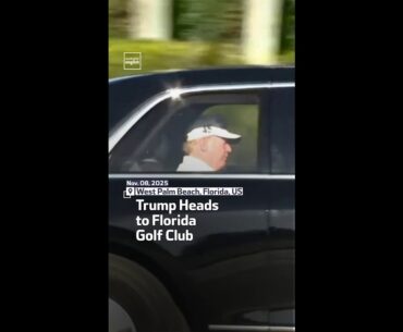 Trump Heads To Florida Golf Club