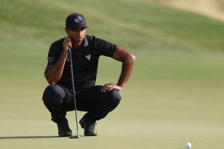 Aaron Rai leads by 1 shot heading into Abu Dhabi final round