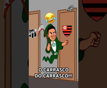 CARRASCO DO #CARRASCO: #PALMEIRAS ENCARA SEU MAIOR #PESADELO! 🤣 #flamengo #futebol #brasileirão