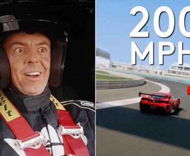 Rory McIlroy VS 200mph Supercar At F1 Track!