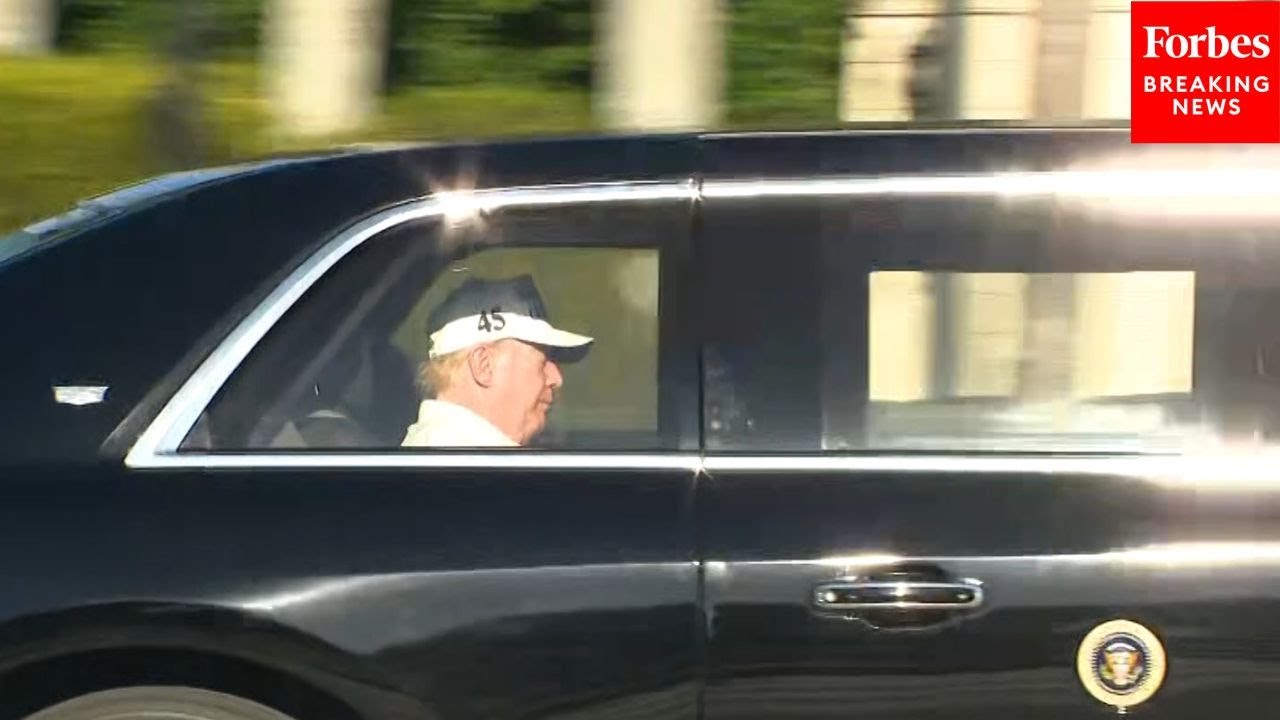 JUST IN: Trump Spotted Arriving At Trump International Golf Club West Palm Beach In Florida JUST IN: Trump Spotted Arriving At Trump International Golf Club West Palm Beach In Florida