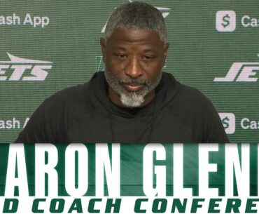 Aaron Glenn won't share who Jets QB will be on Sunday