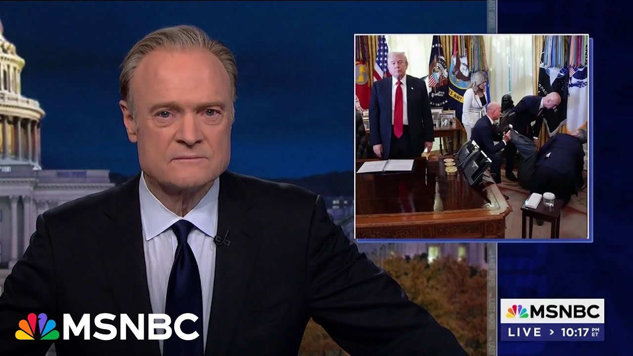 Lawrence: Trump looking away from a man in need should be the portrait for his second term Lawrence: Trump looking away from a man in need should be the portrait for his second term
