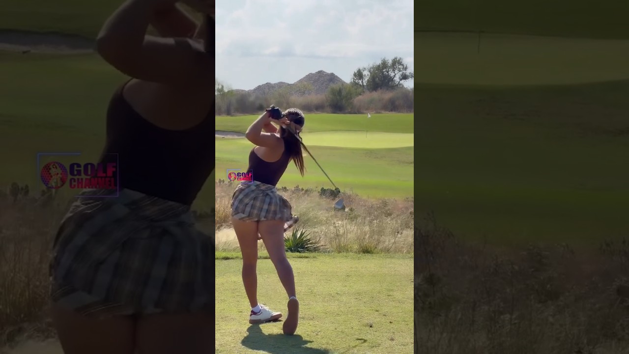 Amazing Golf Swing you need to see | Golf Girl awesome swing | Golf shorts | Jess Negromonte Amazing Golf Swing you need to see | Golf Girl awesome swing | Golf shorts | Jess Negromonte