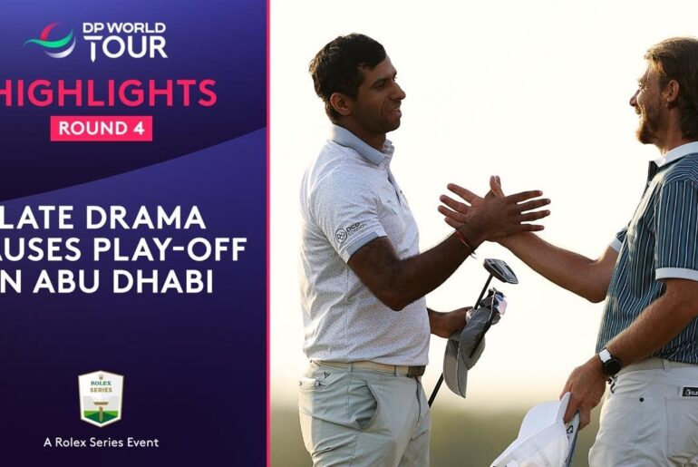 Round 4 Highlights | 2025 Abu Dhabi HSBC Championship