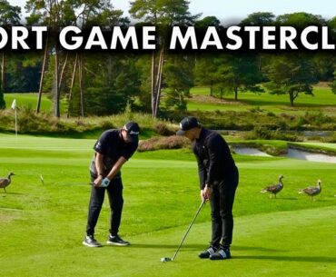 Short game session with DP WORLD TOUR PRO  (RAW FOOTAGE)