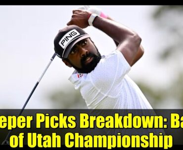 Sleeper Picks Breakdown: Bank of Utah Championship | PGA TOUR Fantasy Golf