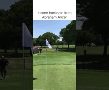 INSANE BACKSPIN FROM ABRAHAM ANCER