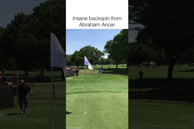 INSANE BACKSPIN FROM ABRAHAM ANCER