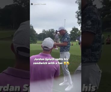 This is an all-time Jordan Spieth moment  🥪