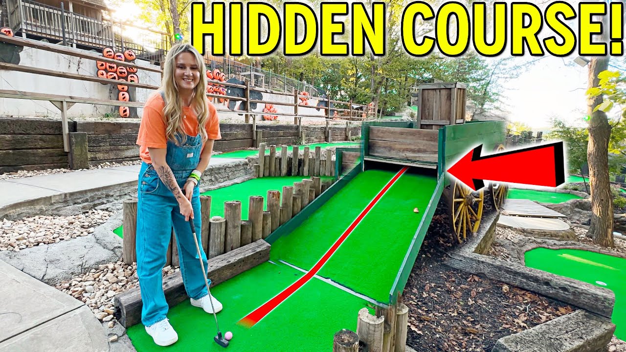 We Found a SECRET Mini Golf Course! We Found a SECRET Mini Golf Course!