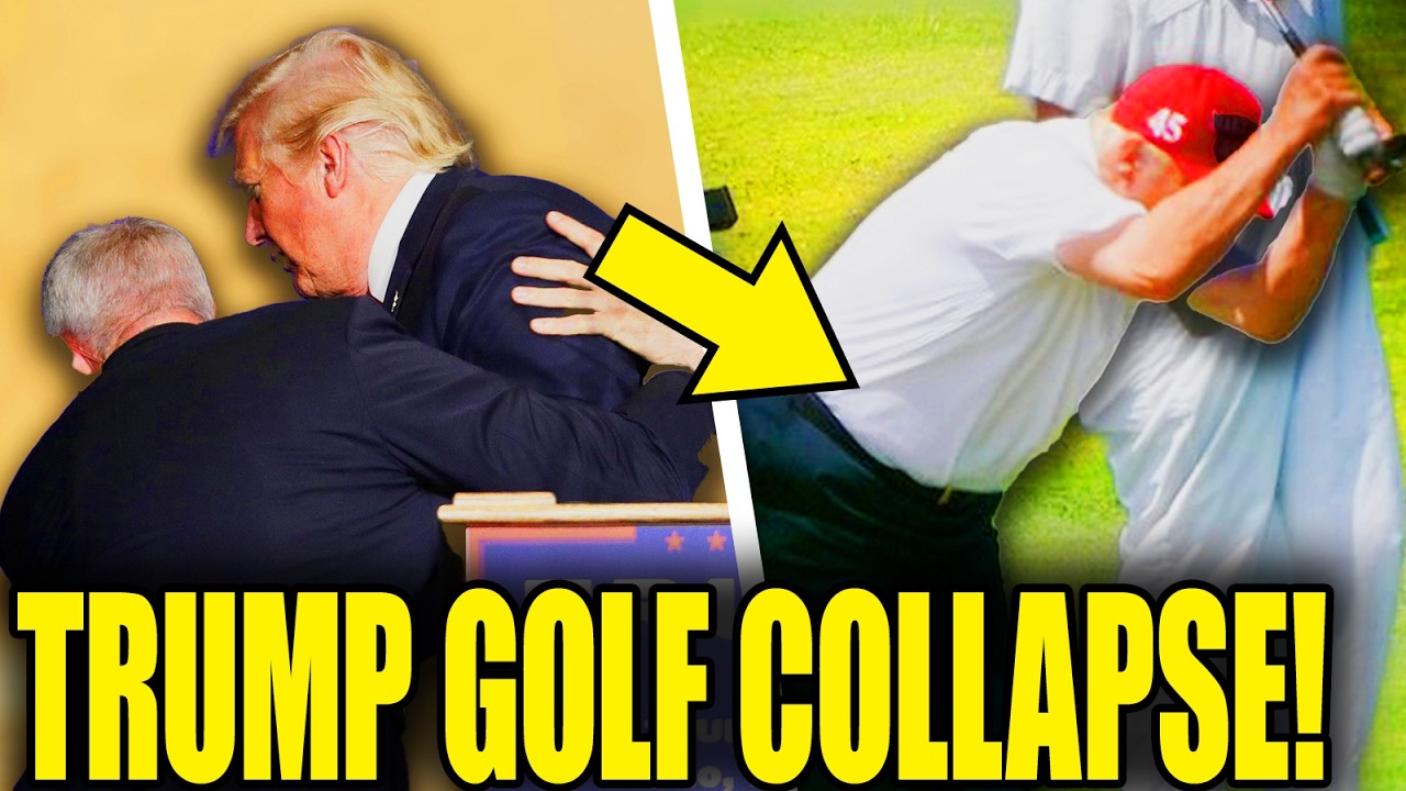 Trump RUSHED AWAY By Handlers As Golf Post Instantly BACKFIRES! Trump RUSHED AWAY By Handlers As Golf Post Instantly BACKFIRES!