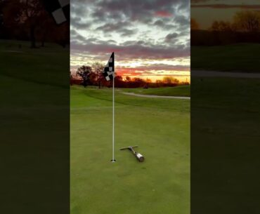 Oddly Satisfying Golf: Cutting the Perfect Hole 🕳️