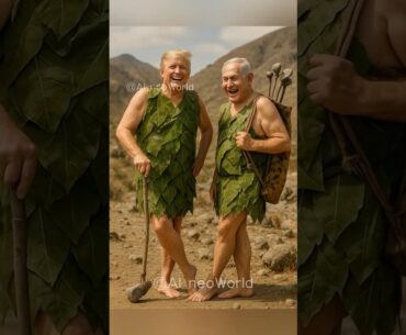 Trump Team vs Putin Team: Stone Age Golf Trouble, Wild Boar Mounts End Up on the BBQ😂🍖#trump