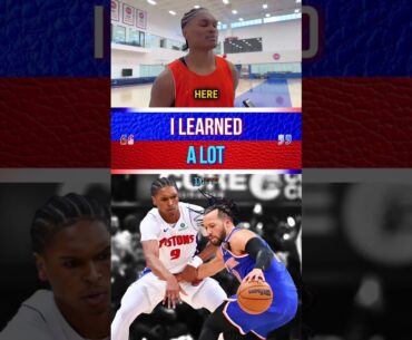 Ausar Thompson's BIGGEST Takeaways from Facing Jalen Brunson SIX Times! 👀