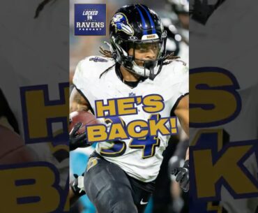 HE'S BACK: Keaton Mitchell looks like NEW PLAYER at Baltimore Ravens training camp #ravens #shorts