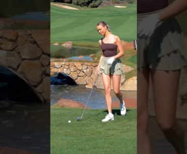 Golf Trick Shot You Have to See! Claire hogle