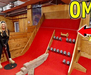 We've Never Seen a Mini Golf Course Like This!