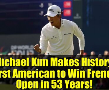 Michael Kim Makes History: First American to Win French Open in 53 Years!